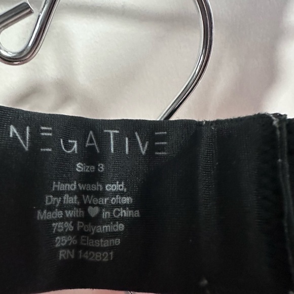 Negative Underwear Triangle bras size 3 - Picture 9 of 13
